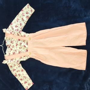 3T boutique overalls outfit.